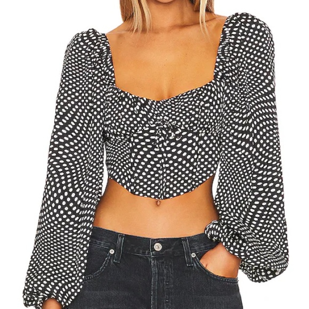 FOR LOVE & LEMONS Kat Top